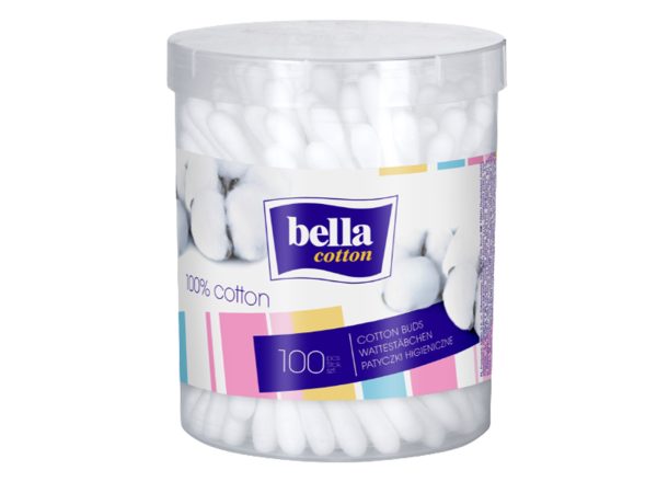 Bella Cotton Buds Tub 100's.