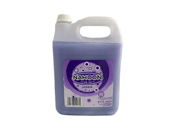 A gallon of narcoon laundry detergent.