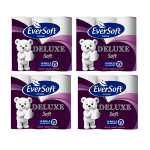4 x Eversoft 2 ply – 24 rolls – 350 Sheets
