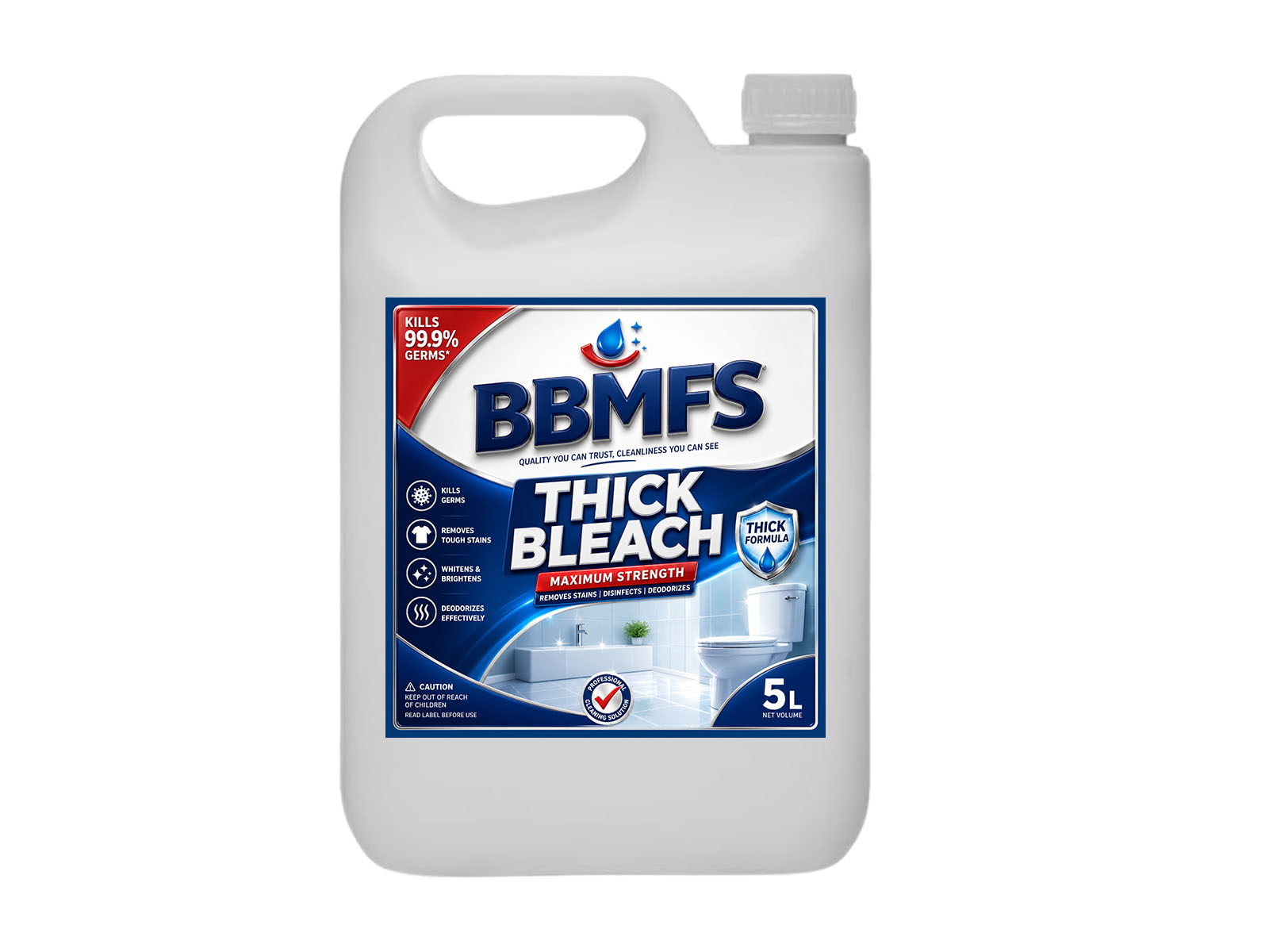 BBMFS Thick Bleach 5Lt
