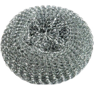 3 Stainless steel Hard Scrub scourers