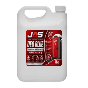 JAS Deo Blue Disinfectant Liquid (Mobile Toilets) 5Lt
