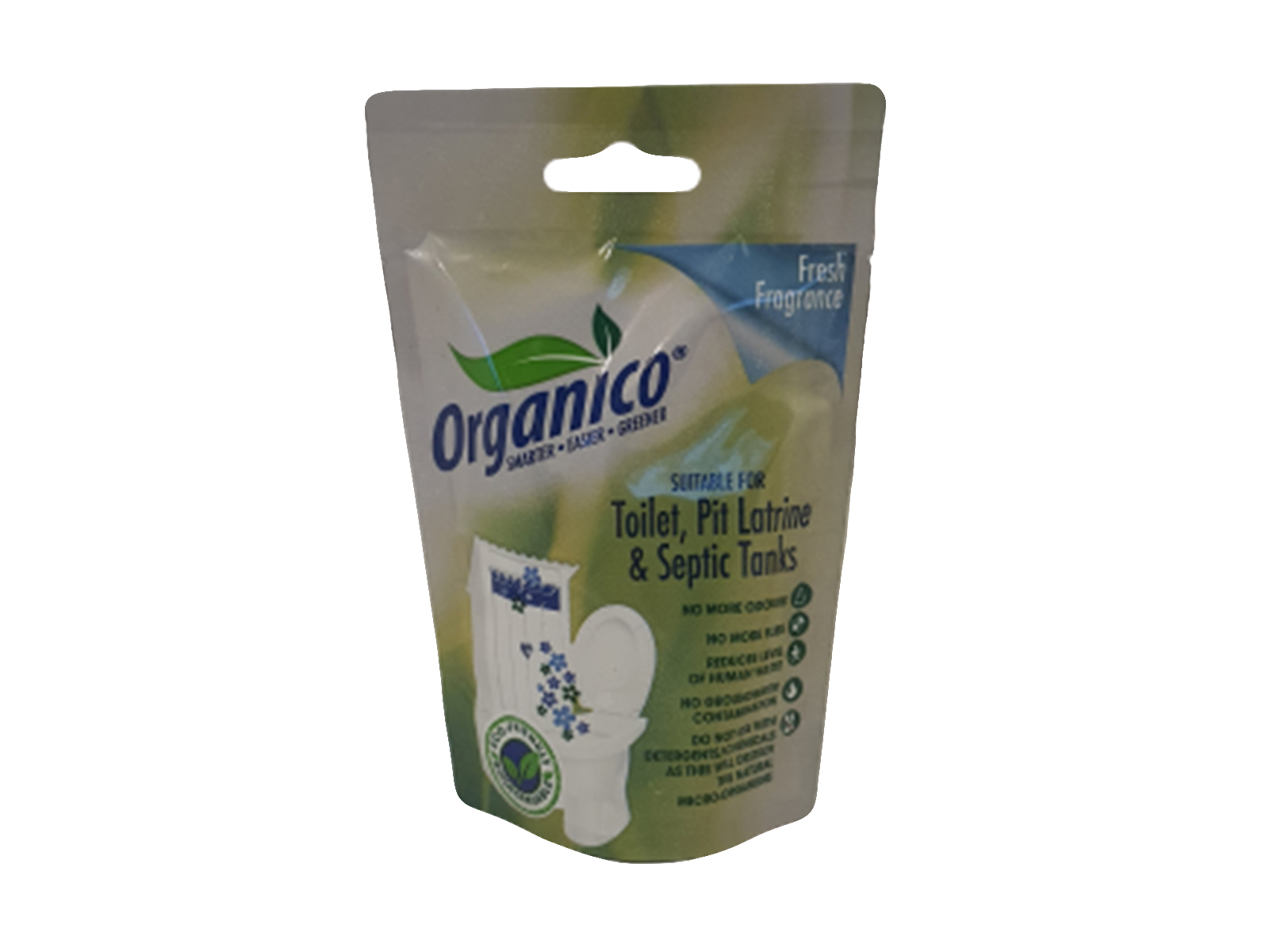 Organico Toilet Treatment, Pit Latrine & Septic Tanks 100g