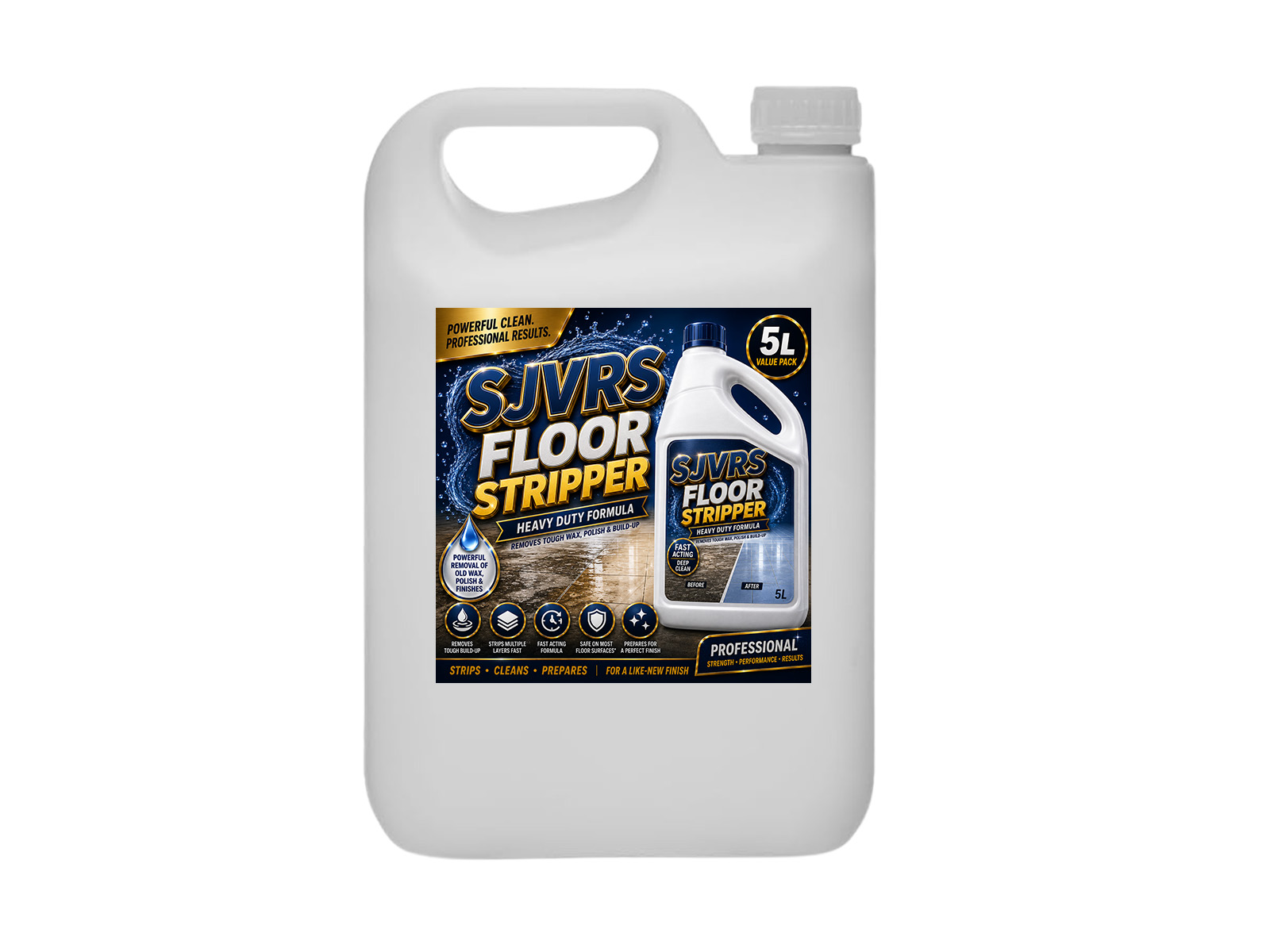 SJVRS Floor Stripper 5lt