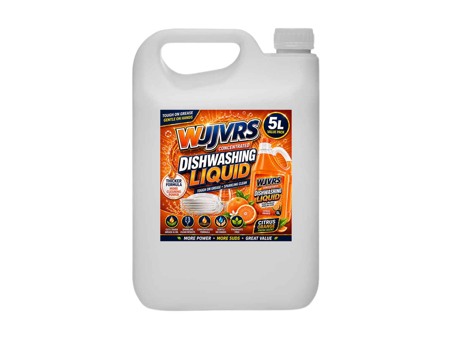WJVRS Dishwashing Liquid Consintrated Citrus