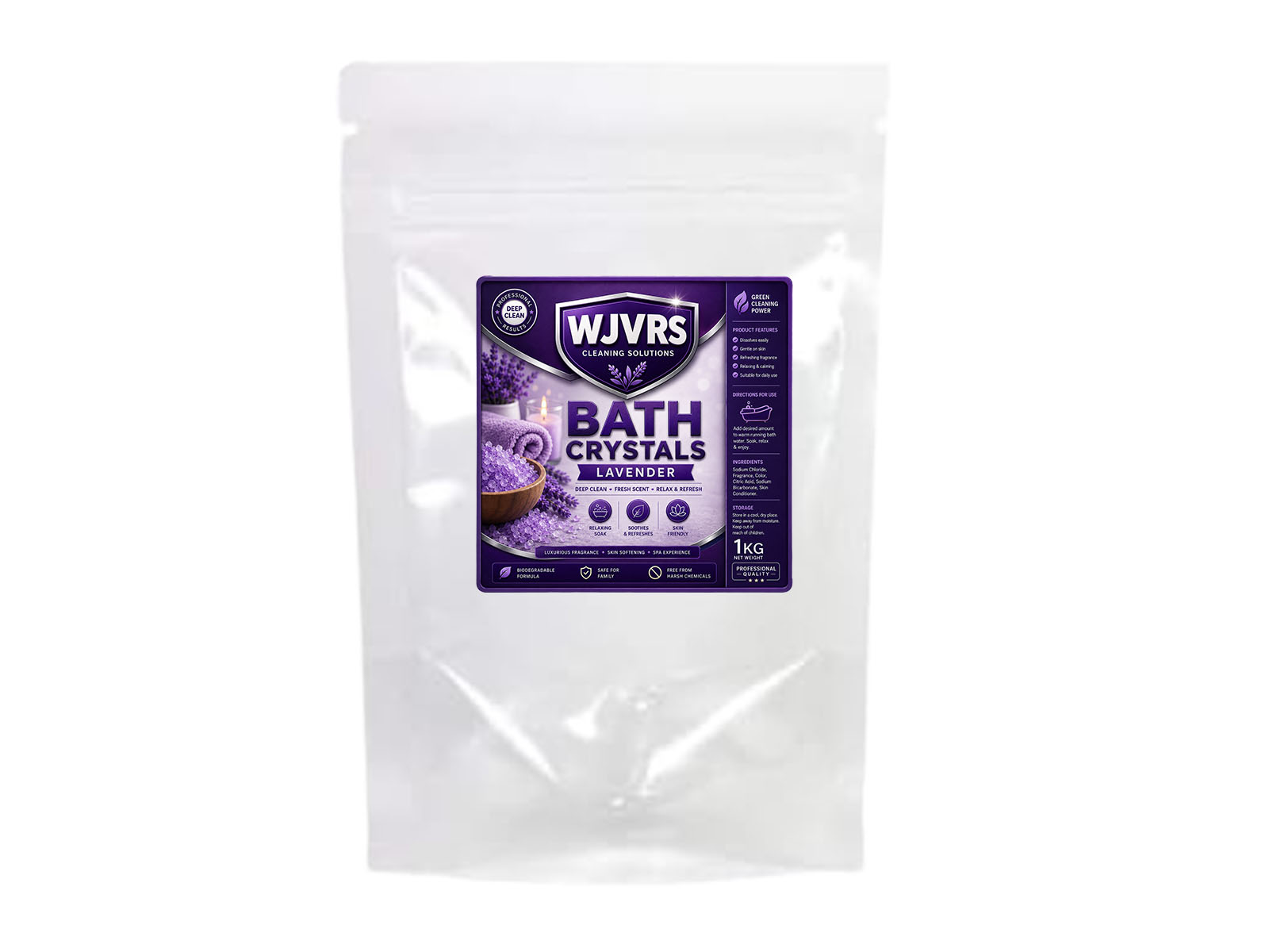WJVRS Bath Crystals 1kg